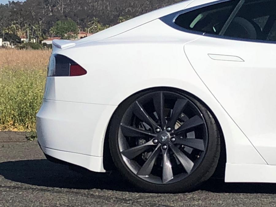 2012-2016.5 Tesla Model S Rear Valance: Urethane