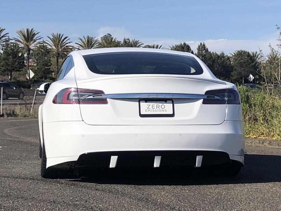 2012-2016.5 Tesla Model S Rear Valance: Urethane