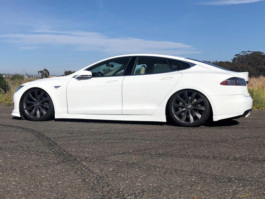 2012-2016.5 Tesla Model S Side Skirts (2pc): Urethane